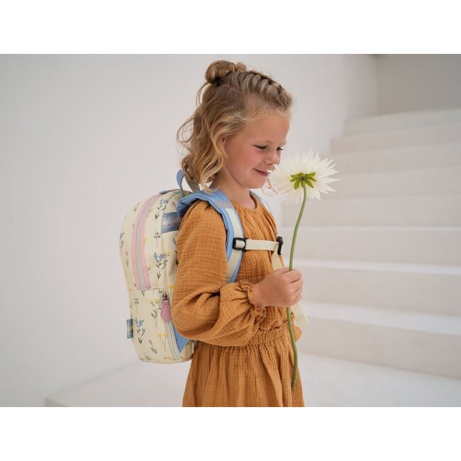 Zebra Trends 'Floral Cream' M Beige- Rugzak