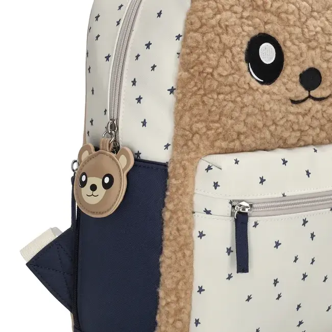 Zebra Trends 'Buddies'  Beige/Blauw -  Rugzak