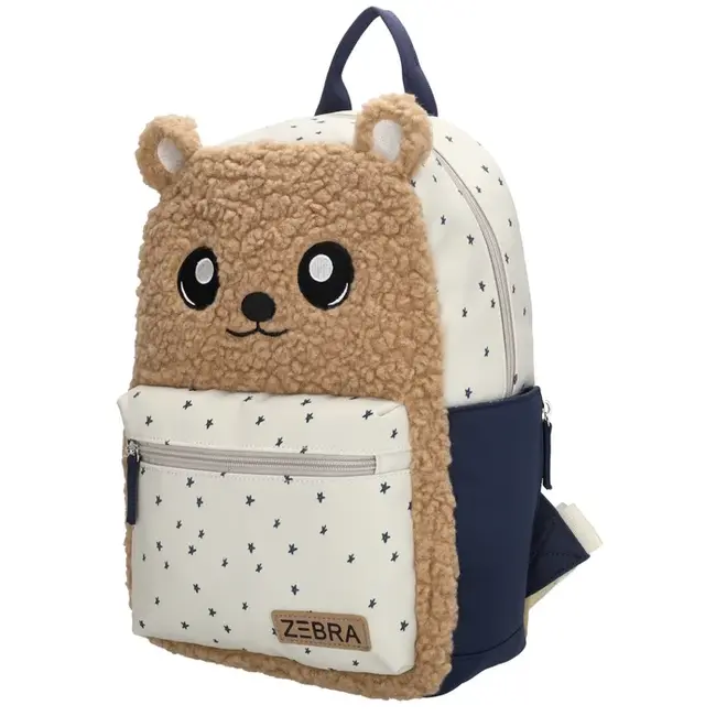 Zebra Trends 'Buddies'  Beige/Blauw -  Rugzak