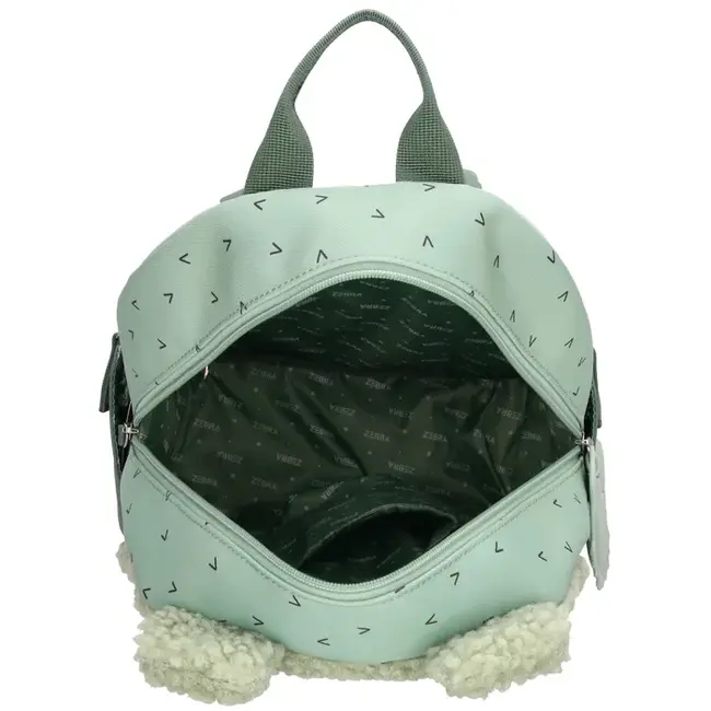 Zebra 'Buddies'  Groen - Rugzak