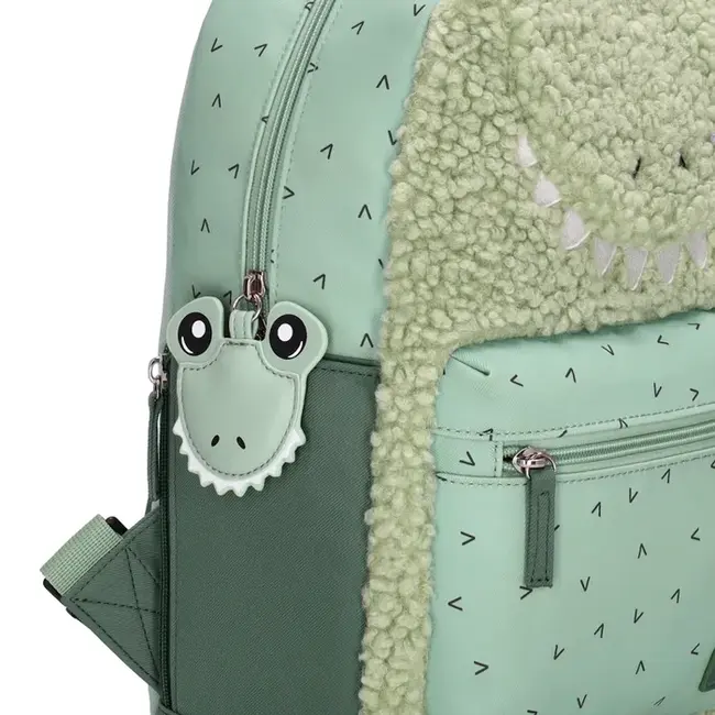 Zebra Trends 'Buddies'  Groen - Rugzak