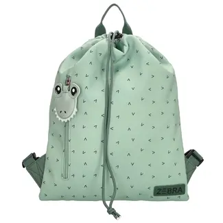 Zebra Trends 'Buddies'  Groen - Gymtas/Zwemtas