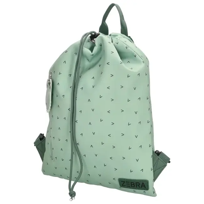 Zebra Trends 'Buddies'  Groen - Gymtas/Zwemtas
