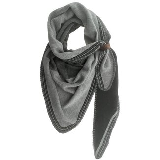 Lot83 Sjaal Nova - Zwart/Grijs
