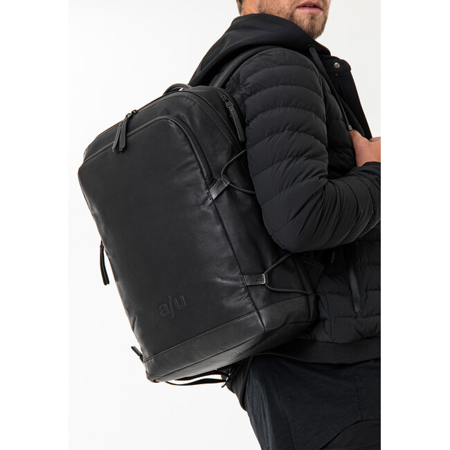 Aunts & Uncles Rugzak 'Kawaguchi' 15 inch Zwart