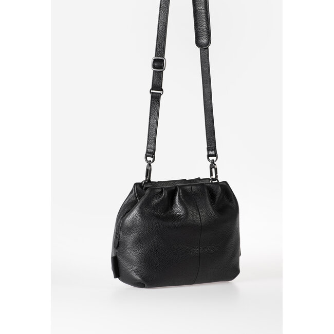 Aunts & Uncles Crossbody 'Honey'  Black Dress