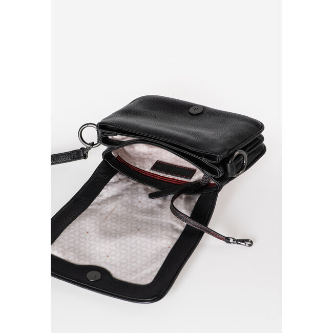 Aunts & Uncles Crossbody 'Twinkle'  Black Dress