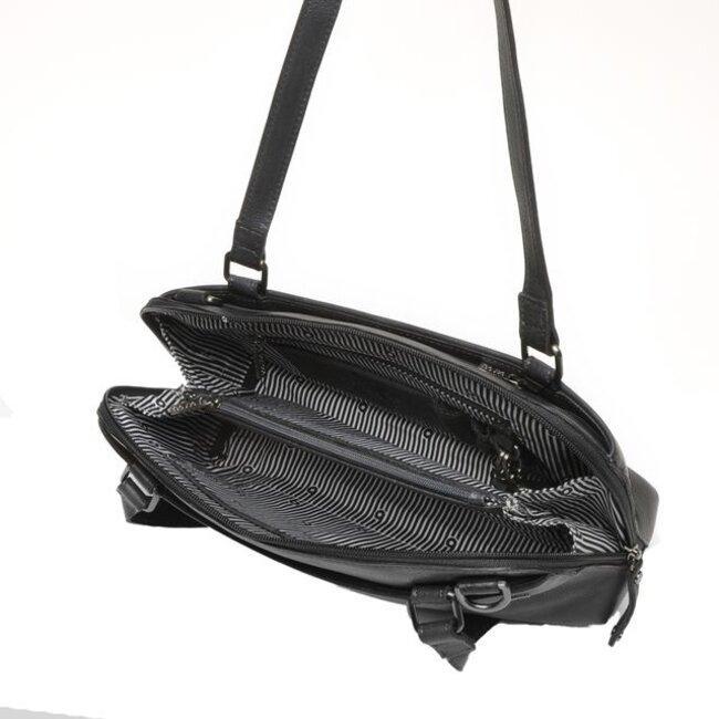 Berba bags & wallets Crossbody tas 335-770-00 Zwart - Lucca