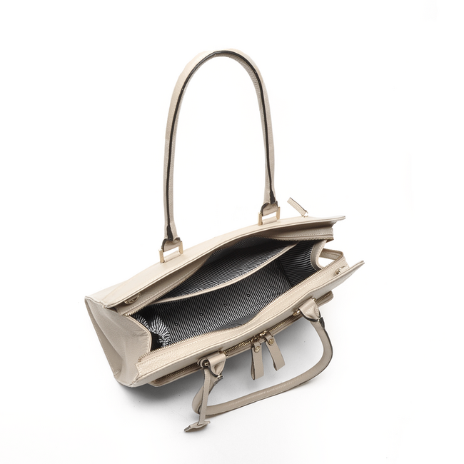 Berba bags & wallets Laptoptas 15 inch  625-879-06 Chalk - Avignon Collectie