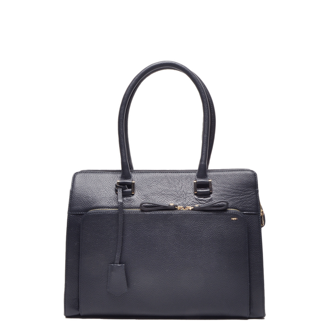 Berba bags & wallets Laptoptas 15 inch Navy - Avignon Collectie