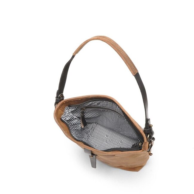 Berba bags & wallets Schoudertas 827-054-71 Coffee - Bonneville Collectie