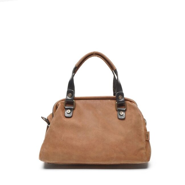 Berba bags & wallets 'Dokterstas' 827-351-71 Coffee - Bonneville Collectie