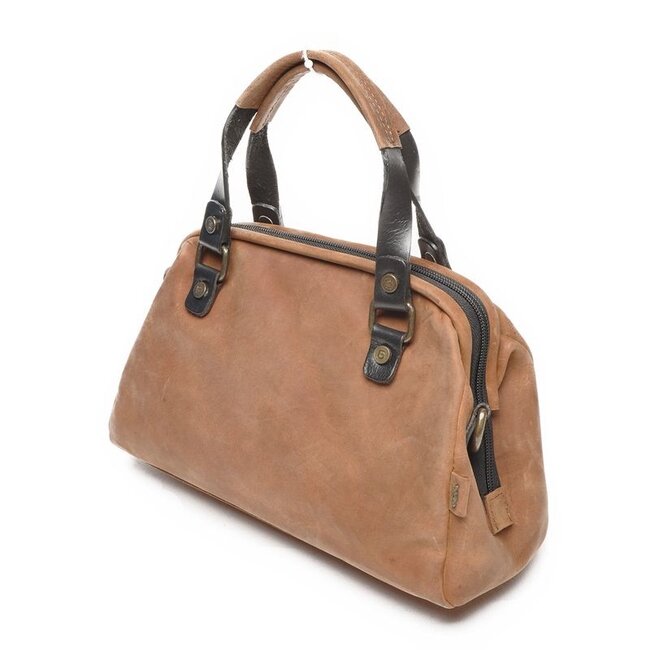 Berba bags & wallets 'Dokterstas' 827-351-71 Coffee - Bonneville Collectie