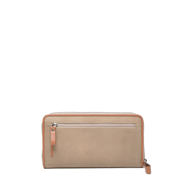 Berba bags & wallets Portemonnee Large 827-188-59 Dust - Bonneville Collectie