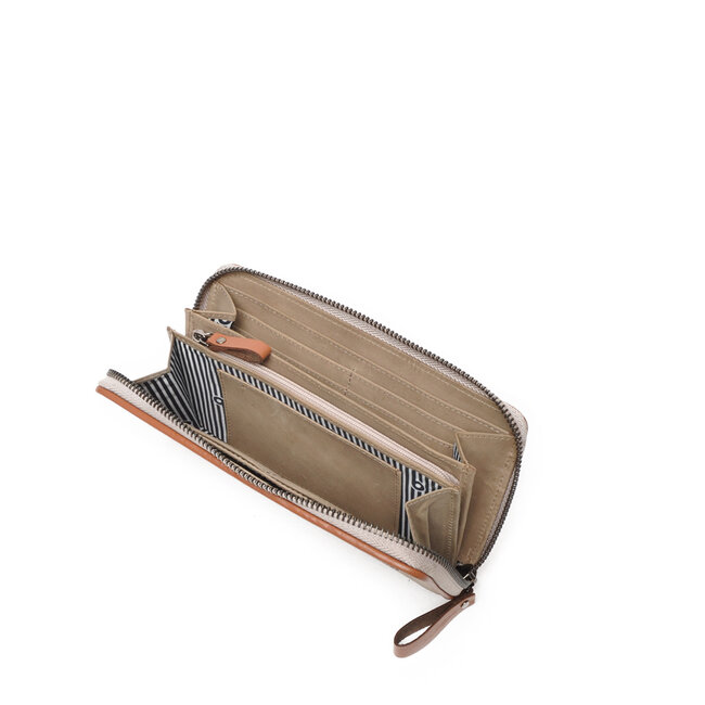 Berba bags & wallets Portemonnee Large 827-188-59 Dust - Bonneville Collectie