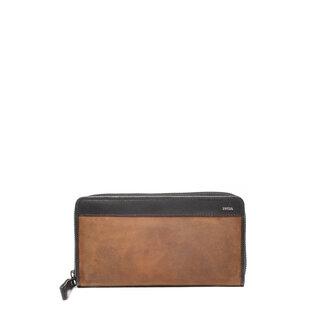 Berba bags & wallets Portemonnee Large 827-188-79 Coffee - Bonneville Collectie