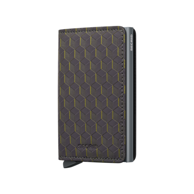 Secrid Miniwallet Optical - Grey & Yellow