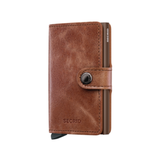 Secrid Miniwallet Vintage Cognac - Brown