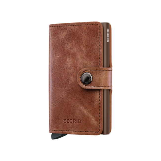 Secrid Miniwallet Vintage Cognac - Brown