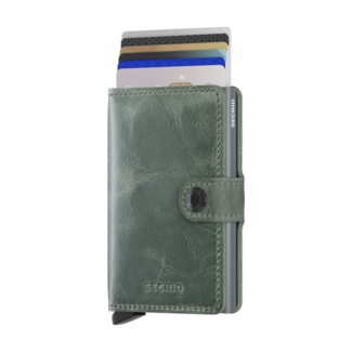 Secrid Miniwallet Vintage - Sage