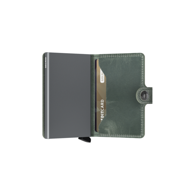 Secrid Miniwallet Vintage - Sage