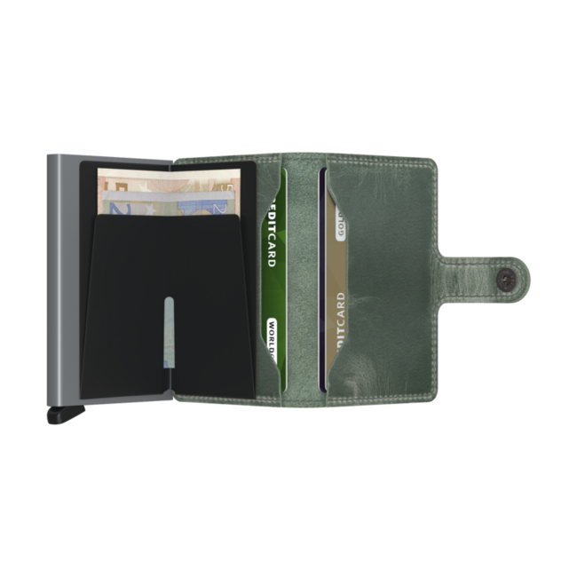Secrid Miniwallet Vintage - Sage