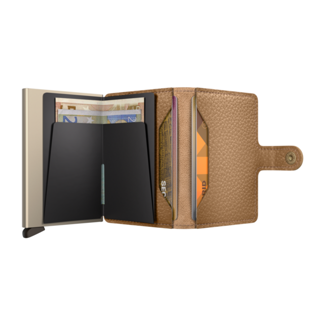 Secrid Miniwallet Pebble - Cappuccino