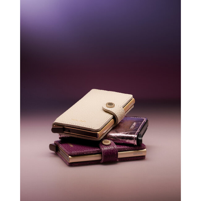 Secrid Miniwallet Pebble - Grape