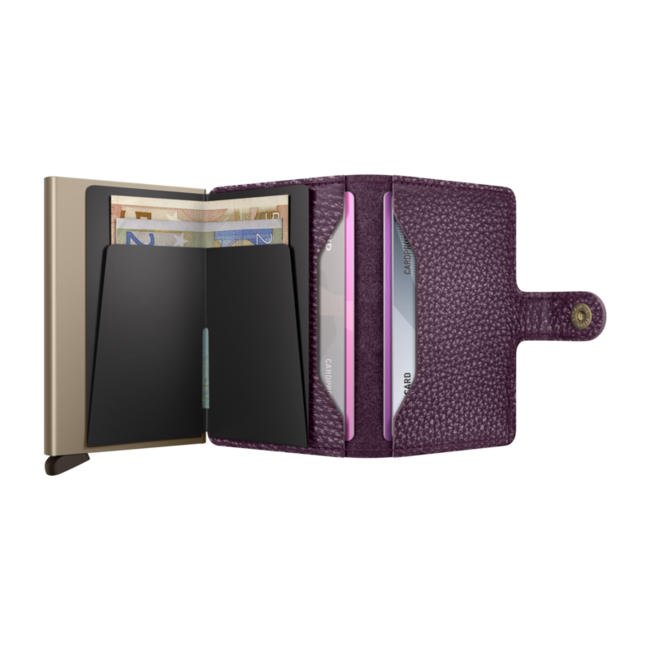 Secrid Miniwallet Pebble - Grape