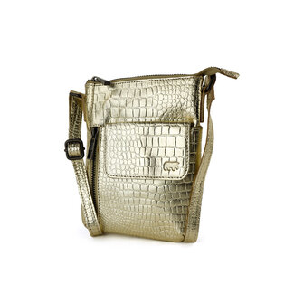 Bear Design 'Davide' Champagne Croco - CP2327,  Callisto-Pelle Collectie