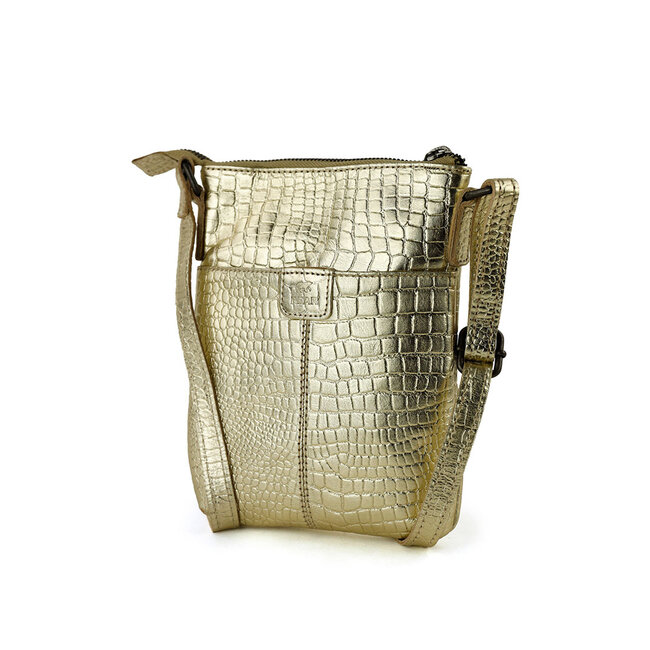 Bear Design 'Davide' Champagne Croco - CP2327,  Callisto-Pelle Collectie