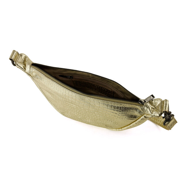 Bear Design 'Toon' Champagne Croco - CP2443,  Callisto-Pelle Collectie