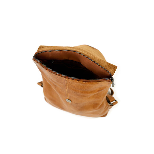 Bear Design 'Anneroos' Cognac - CP2790,  Callisto-Pelle Collectie