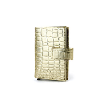 Bear Design 'Elsie' Champagne Croco - CP6814, Callisto-Pelle Collectie Bear Design 'Elsie' Champagne Croco - CP6814, Callisto-Pelle Collectie