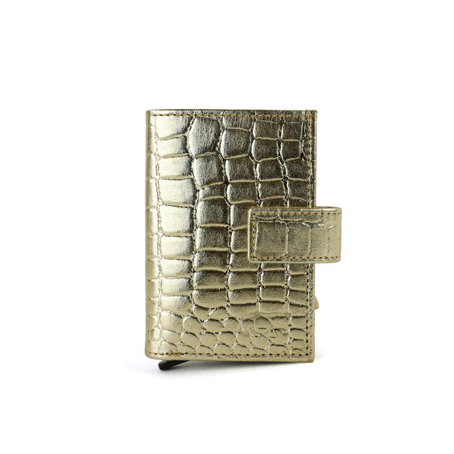 Bear Design 'Elsie' Champagne Croco - CP6814,  Callisto-Pelle Collectie