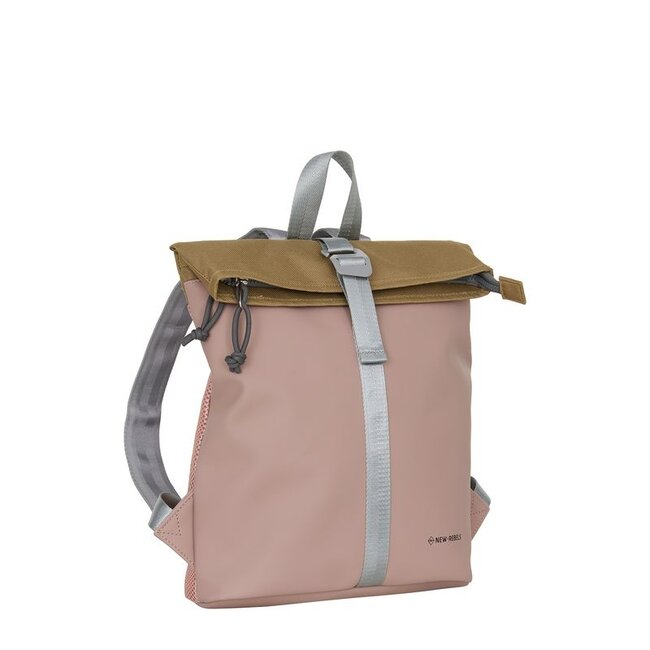 New Rebels 'Ferron' Los Angeles Backpack Mini - Old Pink