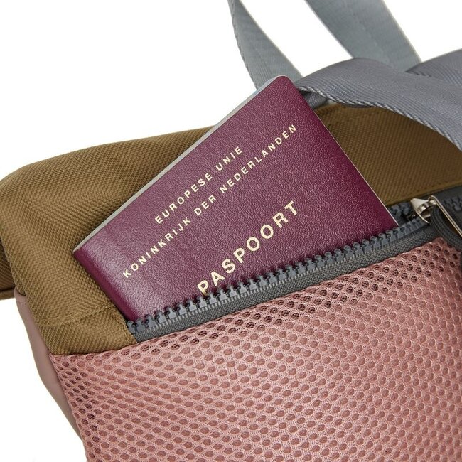 New Rebels 'Ferron' Los Angeles Backpack Mini - Old Pink