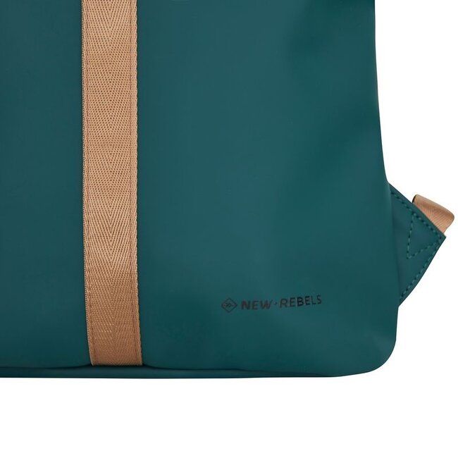 New Rebels 'Ferron' Los Angeles Backpack Mini - Petrol