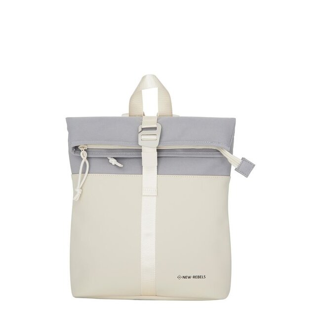 New Rebels 'Ferron' Los Angeles Backpack Mini - Beige