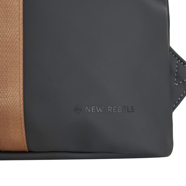 New Rebels 'Ferron' Los Angeles Backpack Mini - Antraciet