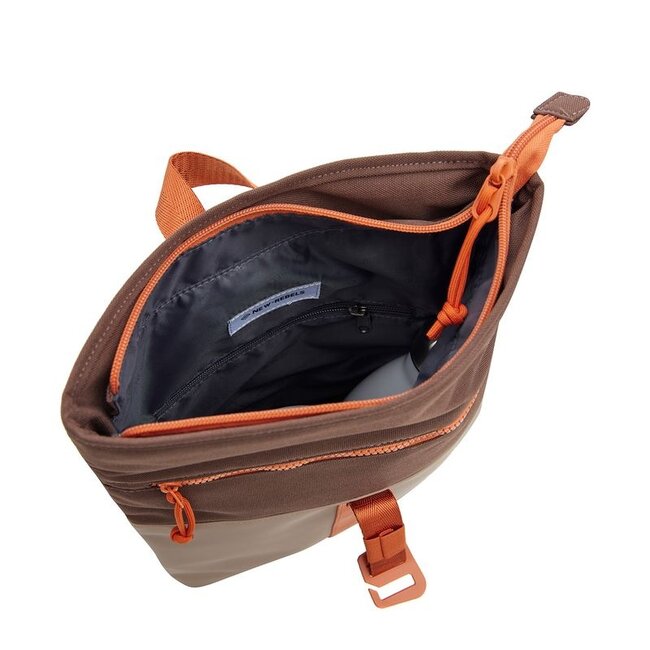 New Rebels 'Ferron' Los Angeles Backpack Mini - Cofee