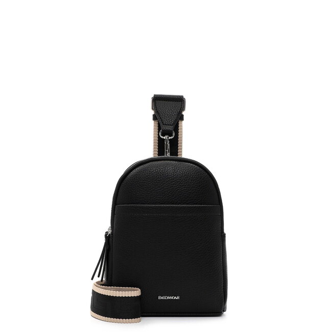 Emily & Noah 'Elena' Crossbody/Slingbag Zwart