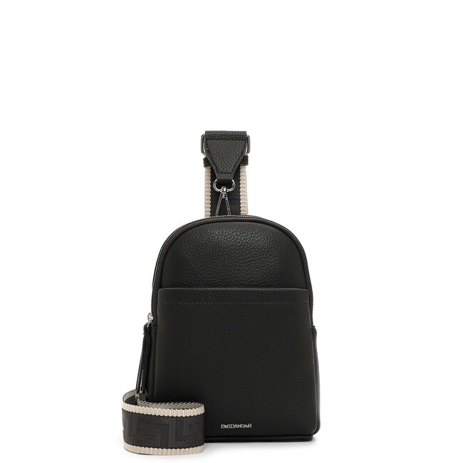 Emily & Noah 'Elena' Crossbody/Slingbag Antraciet