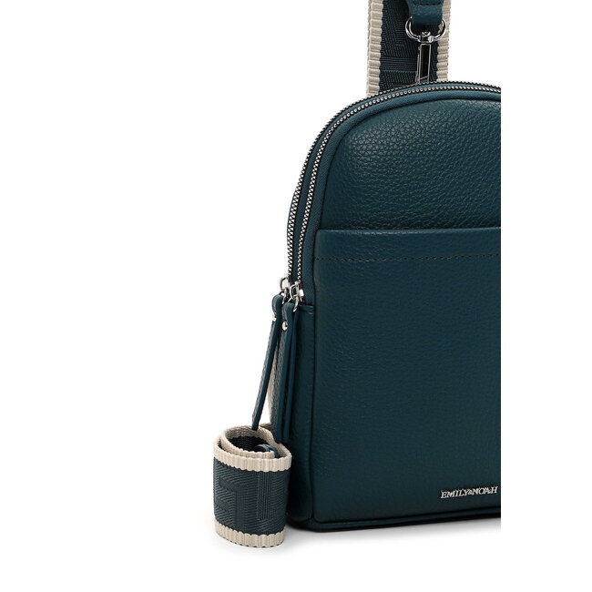 Emily & Noah 'Elena' Crossbody/Slingbag Petrol