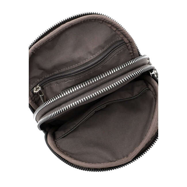 Emily & Noah 'Elena' Small Crossbody/Slingbag Antraciet