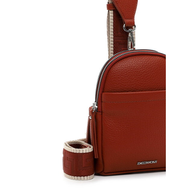 Emily & Noah 'Elena' Small Crossbody/Slingbag Oranje