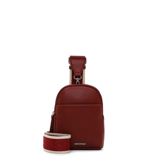 Emily & Noah 'Elena' Small Crossbody/Slingbag Bordeaux