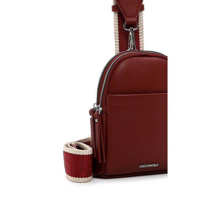 Emily & Noah 'Elena' Small Crossbody/Slingbag Bordeaux