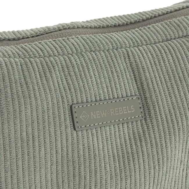 New Rebels Ribbi 'Rose' - Schoudertas Sage groen