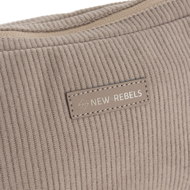 New Rebels Ribbi 'Rose' - Schoudertas Taupe
